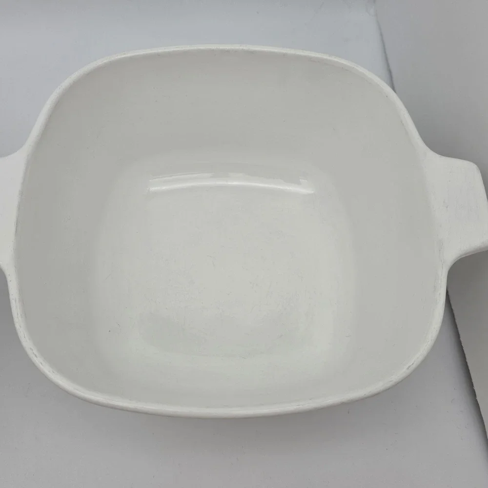 CorningWare Casserole‎ Dish Set Blue Cornflower 3qt 1.75qt Pyroceram Vintage USA